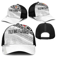 Fiji Rugby Kaiviti Masi Baseball Net Cap Black - Polynesian Pride