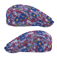 Filipino Maligayang Pasko Jeff Hat Pacific Patchwork Xmas Vibes LT9 - Polynesian Pride