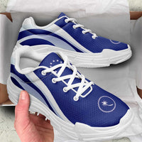 FSM Chuuk Chunky Sneakers Flag-Inspired Curve Style LT05 - Polynesian Pride