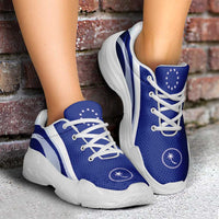 FSM Chuuk Chunky Sneakers Flag-Inspired Curve Style LT05 - Polynesian Pride