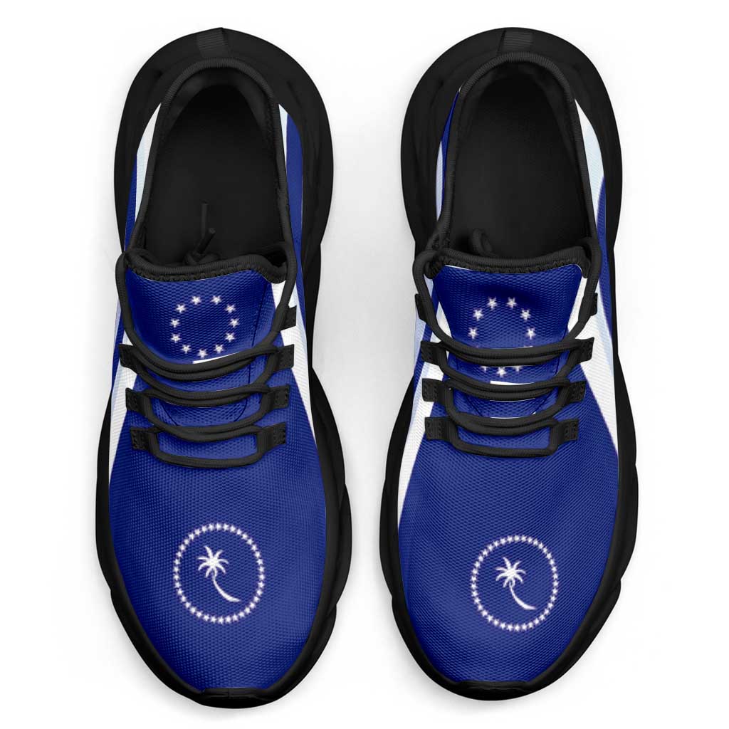FSM Chuuk Clunky Sneakers Flag-Inspired Curve Style LT05 - Polynesian Pride