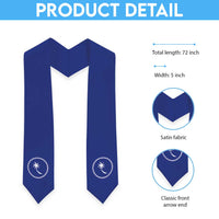 FSM Chuuk Graduation Stole Flag Style LT05 - Polynesian Pride