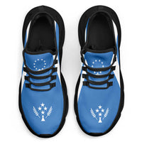 FSM Kosrae Clunky Sneakers Flag-Inspired Curve Style LT05 - Polynesian Pride