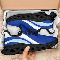 FSM Pohnpei Clunky Sneakers Flag-Inspired Curve Style LT05 - Polynesian Pride