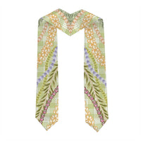 Green Palaka Hawaii Leis Graduation Stole Hawaiian-plaid Elegant Tropical Vibes - Polynesian Pride