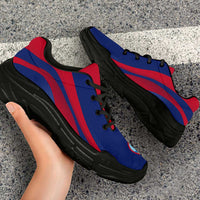 Guam Chunky Sneakers Flag-Inspired Curve Style LT05 - Polynesian Pride