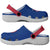 Guam Clogs Shoes Heritage Palette Flag-Inspired - Polynesian Pride
