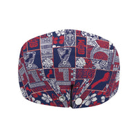 Guam Felis Pasgua Jeff Hat Pacific Patchwork Xmas Vibes LT9 - Polynesian Pride
