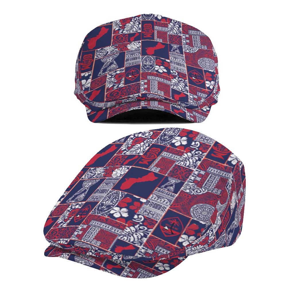 Guam Felis Pasgua Jeff Hat Pacific Patchwork Xmas Vibes LT9 - Polynesian Pride