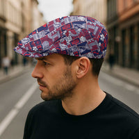 Guam Felis Pasgua Jeff Hat Pacific Patchwork Xmas Vibes LT9 - Polynesian Pride
