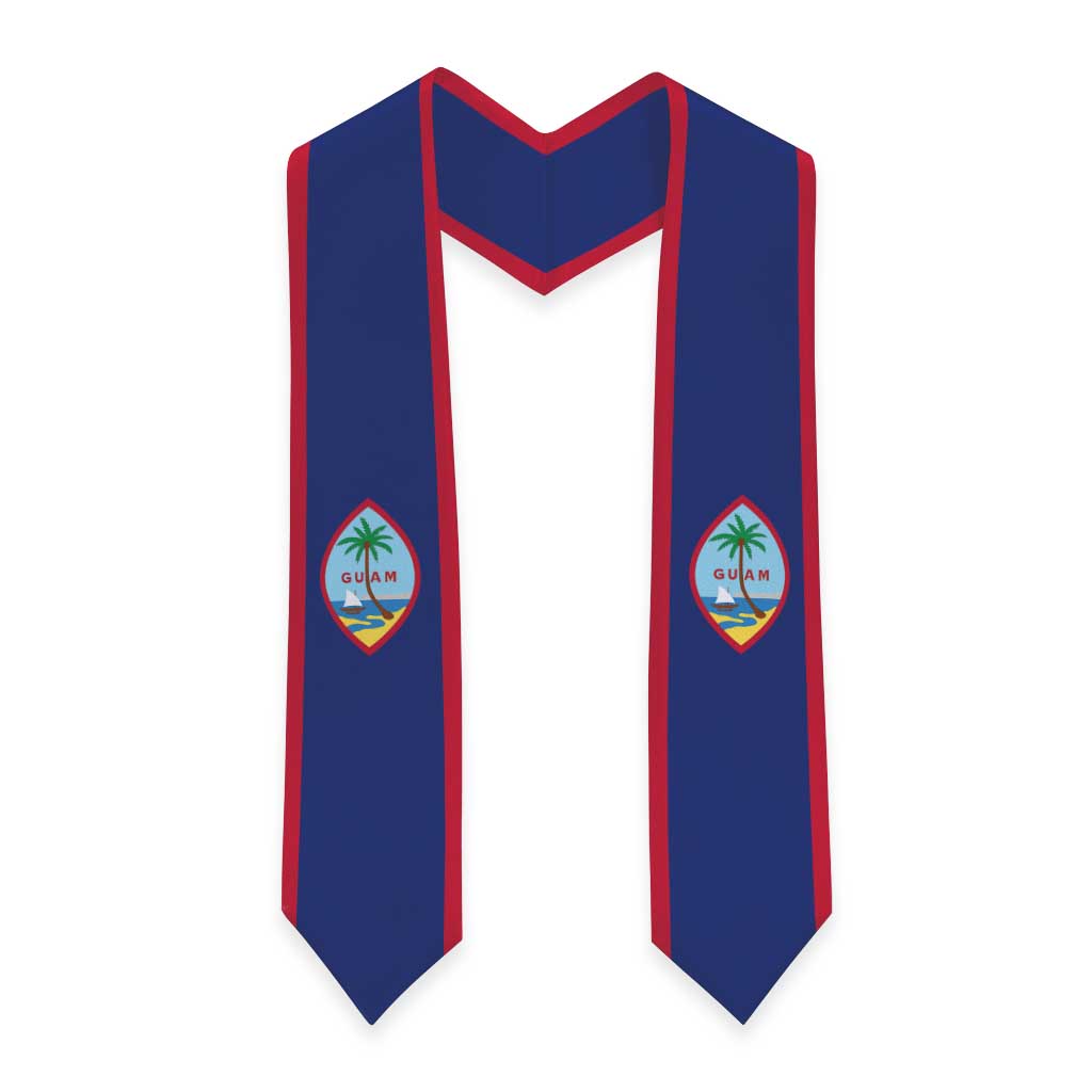 Guam Graduation Stole Flag Style LT05 - Polynesian Pride