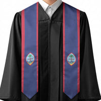 Guam Graduation Stole Flag Style LT05 - Polynesian Pride