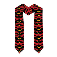Hawaii Ahu Ula Inspired Graduation Stole Red Version LT05 - Polynesian Pride