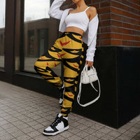 Hawaii Ahu Ula Inspired Jogger Pants Black Version LT05 - Polynesian Pride
