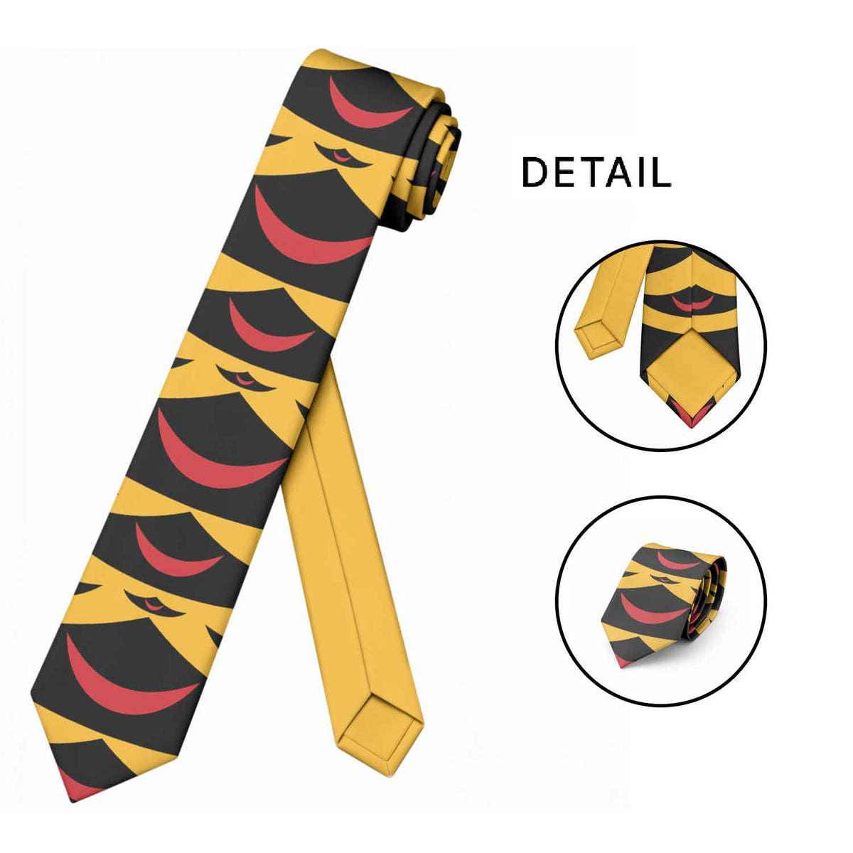 Hawaii Ahu Ula Inspired Neck Tie Yellow Version LT05 - Polynesian Pride