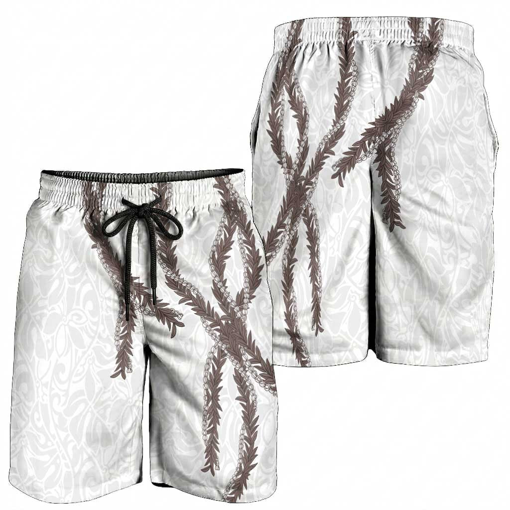 Hawaii Maile Lei Shorts for Men Aloha The Grey Color