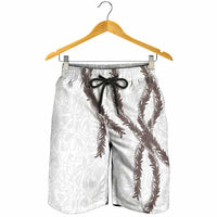 Hawaii Maile Lei Shorts for Men Aloha The Grey Color
