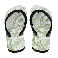 Hawaii Plumeria Lokelani Pikake Lei Flip Flops Oma'oma'o Polynesian Tattoo