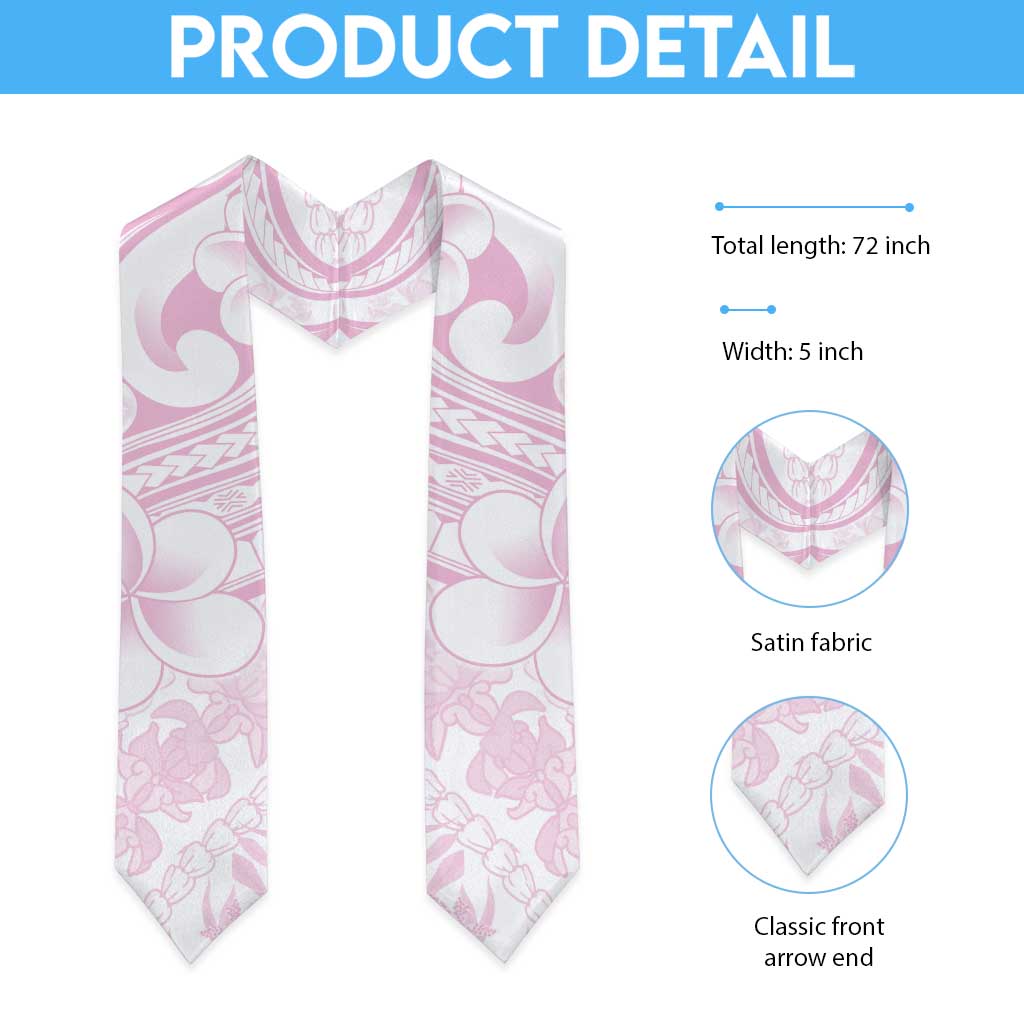 Hawaii Plumeria Lokelani Pikake Lei Graduation Stole Poni Mama Polynesian Tattoo