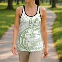 Hawaii Plumeria Lokelani Pikake Lei Hollow Tank Top Oma'oma'o Polynesian Tattoo LT9 - Polynesian Pride