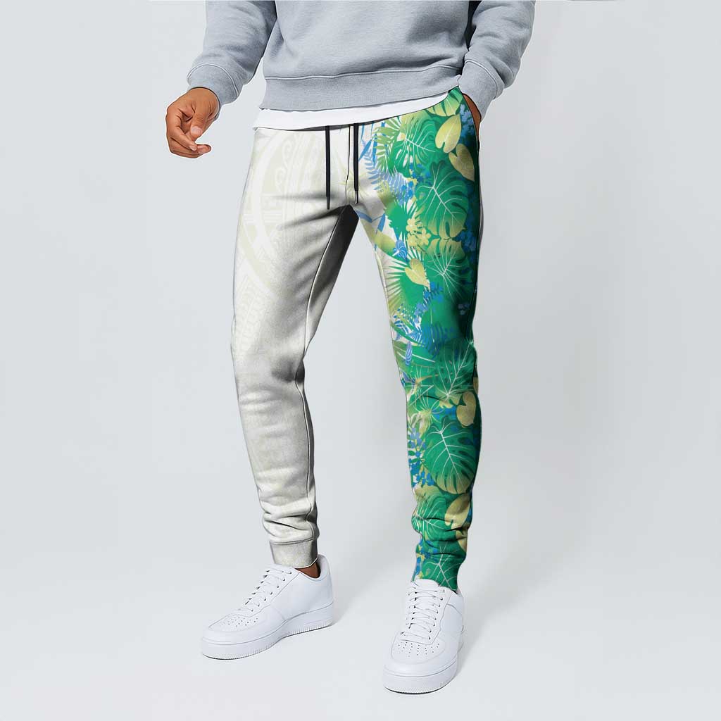 Hawaii Tropical Plant Omaomao Jogger Pants Vibrant Polynesian Pattern LT01 - Polynesian Pride