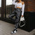 Hawaiian Kakau Art and Hisbiscus Tattoo Jogger Pants Tribal Pattern-Silver Style - Polynesian Pride