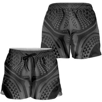 Hawaiian Kakau Art Tattoos Aquaman Style Shorts for Women Special Edition - Polynesian Pride