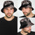 Hawaiian Tropical Plants and Chameleon Bucket Hat Polynesian Art Grayscale - Polynesian Pride