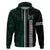 Hawaii Kakau Warrior Football Zip Hoodie LT12