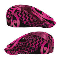 Humpback Whale Matariki New Zealand Jeff Hat NZ Maori Paikea Poutama Luxury Pink LT14 - Polynesian Pride