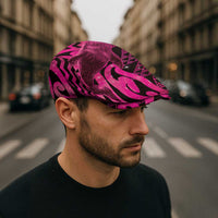 Humpback Whale Matariki New Zealand Jeff Hat NZ Maori Paikea Poutama Luxury Pink LT14 - Polynesian Pride
