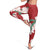 Ia Orana Tahiti Tiare Leggings Crimson Lei - Polynesian Pride