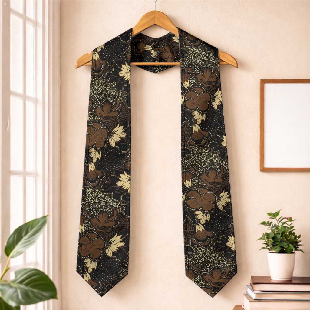 Javanese Batik Semen Graduation Stole Indonesian Traditional Pattern