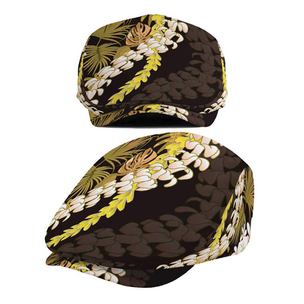 Kula Aloha Hawaii Lei Jeff Hat Tropical Flowers Elegant Vibe - Polynesian Pride