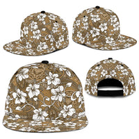 Kuvui Bula Fiji Snapback Cap Fijian Tapa Seamless Hibiscus - Polynesian Pride