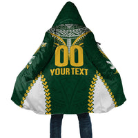 Custom Rugby League Cook Islands Cloak Tribal Pattern Green Version LT01 Unisex Green - Polynesian Pride