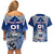 Custom Samoa Rugby Couples Matching Off Shoulder Short Dress and Hawaiian Shirt Toa Samoa Myriad Patterns LT01 - Polynesian Pride