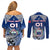 Custom Samoa Rugby Couples Matching Off Shoulder Short Dress and Long Sleeve Button Shirt Toa Samoa Myriad Patterns LT01 - Polynesian Pride