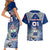 Custom Samoa Rugby Couples Matching Short Sleeve Bodycon Dress and Hawaiian Shirt Toa Samoa Myriad Patterns LT01 - Polynesian Pride