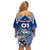 Custom Samoa Rugby Family Matching Off Shoulder Short Dress and Hawaiian Shirt Toa Samoa Myriad Patterns LT01 - Polynesian Pride