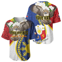 Personalized Philippines Baseball Jersey Filipino Araw ng Kalayaan LT01 - Polynesian Pride