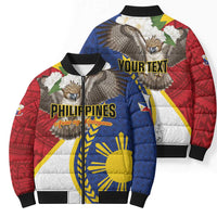 Personalized Philippines Bomber Puffer Jacket Filipino Araw ng Kalayaan LT01 - Polynesian Pride