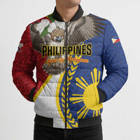 Personalized Philippines Bomber Puffer Jacket Filipino Araw ng Kalayaan LT01 - Polynesian Pride