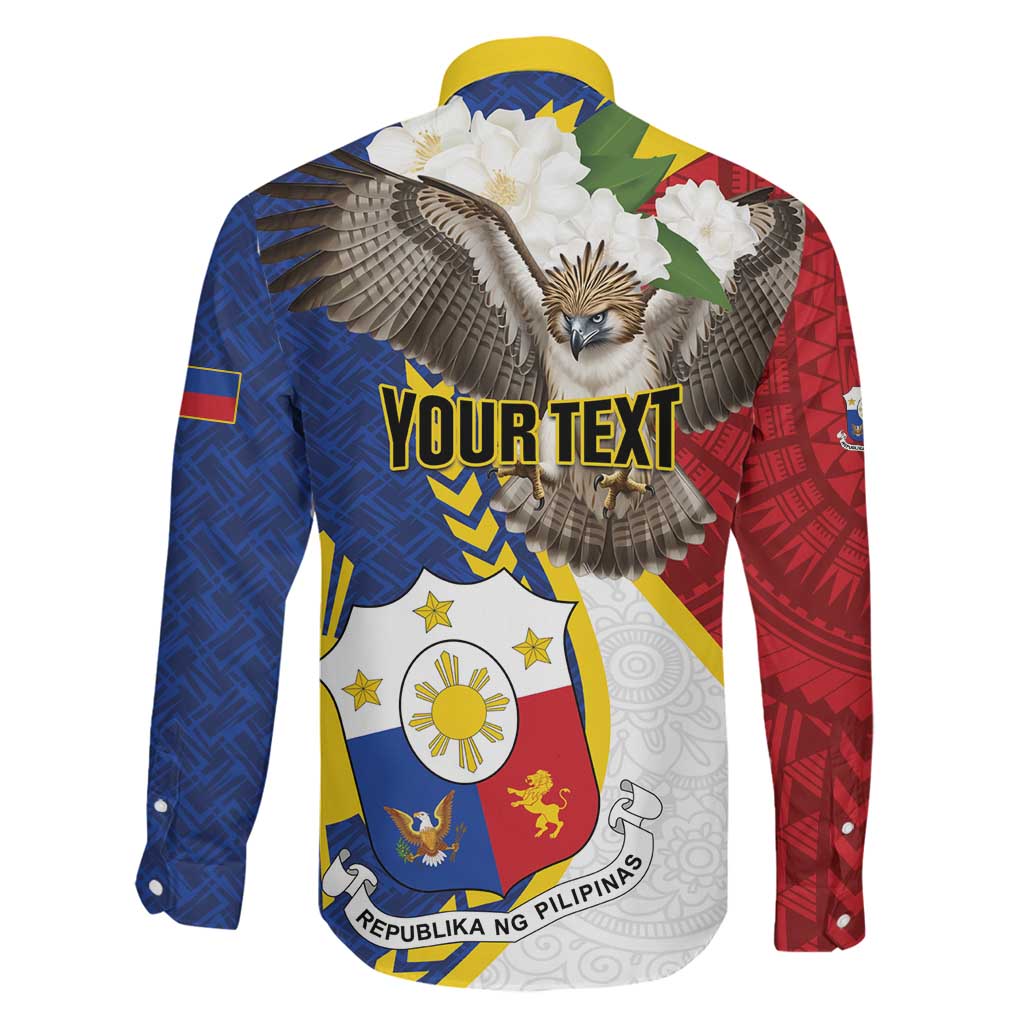 Personalized Philippines Family Matching Long Sleeve Bodycon Dress and Hawaiian Shirt Filipino Araw ng Kalayaan LT01 - Polynesian Pride