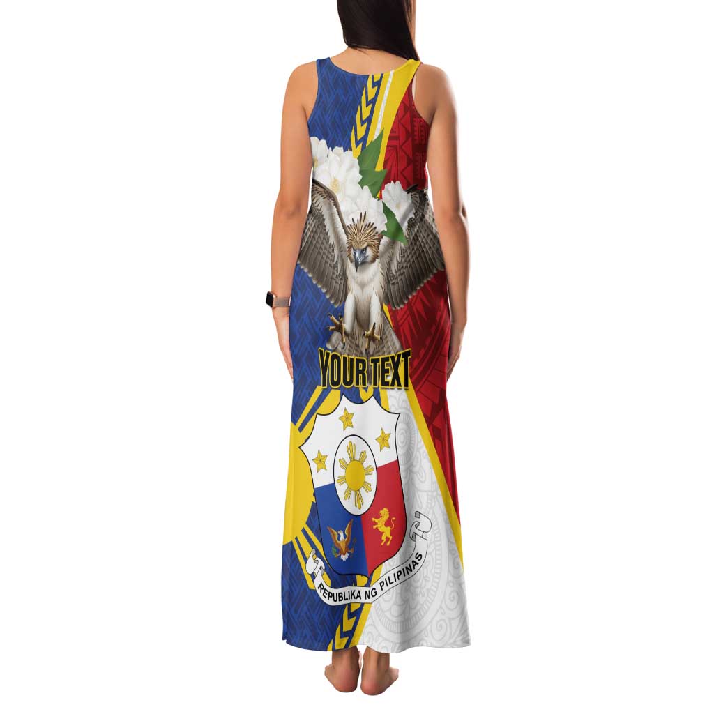 Personalized Philippines Family Matching Tank Maxi Dress and Hawaiian Shirt Filipino Araw ng Kalayaan LT01 - Polynesian Pride