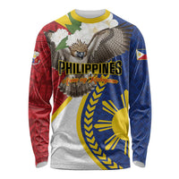 Personalized Philippines Long Sleeve Shirt Filipino Araw ng Kalayaan LT01 Unisex Multicolor - Polynesian Pride