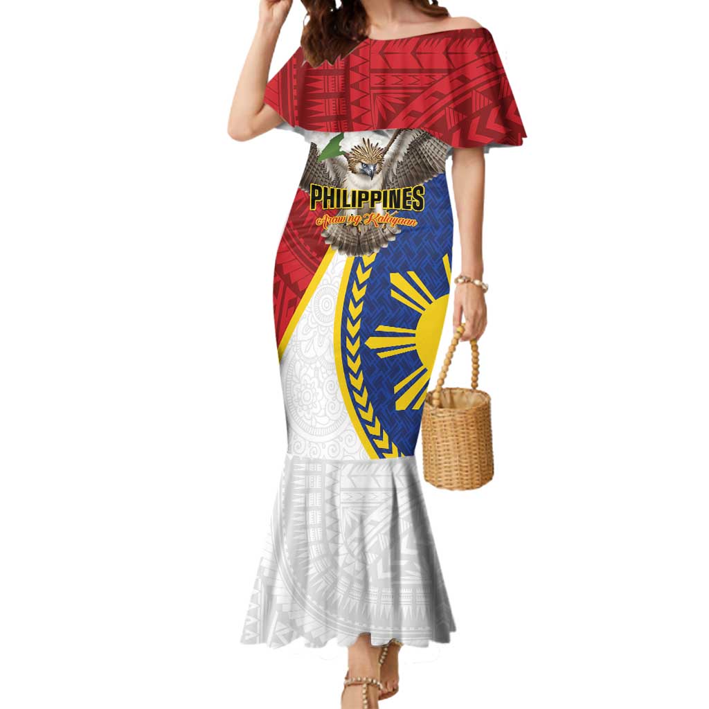 Personalized Philippines Mermaid Dress Filipino Araw ng Kalayaan