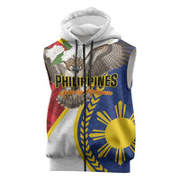 Personalized Philippines Sleeveless Zip Hoodie Filipino Araw ng Kalayaan LT01 Multicolor - Polynesian Pride