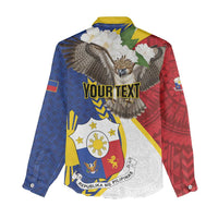 Personalized Philippines Women Casual Shirt Filipino Araw ng Kalayaan LT01 - Polynesian Pride
