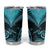 Aotearoa Tumbler Cup Maori Kiwi Turquoise Fern